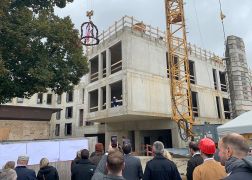 Richtfest Ernst Abbe Buecherei In Jena 14102021 0004